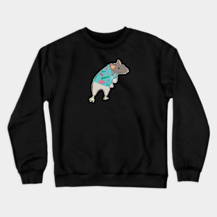 The Vampire Rat in the Hawaiian Top Crewneck Sweatshirt